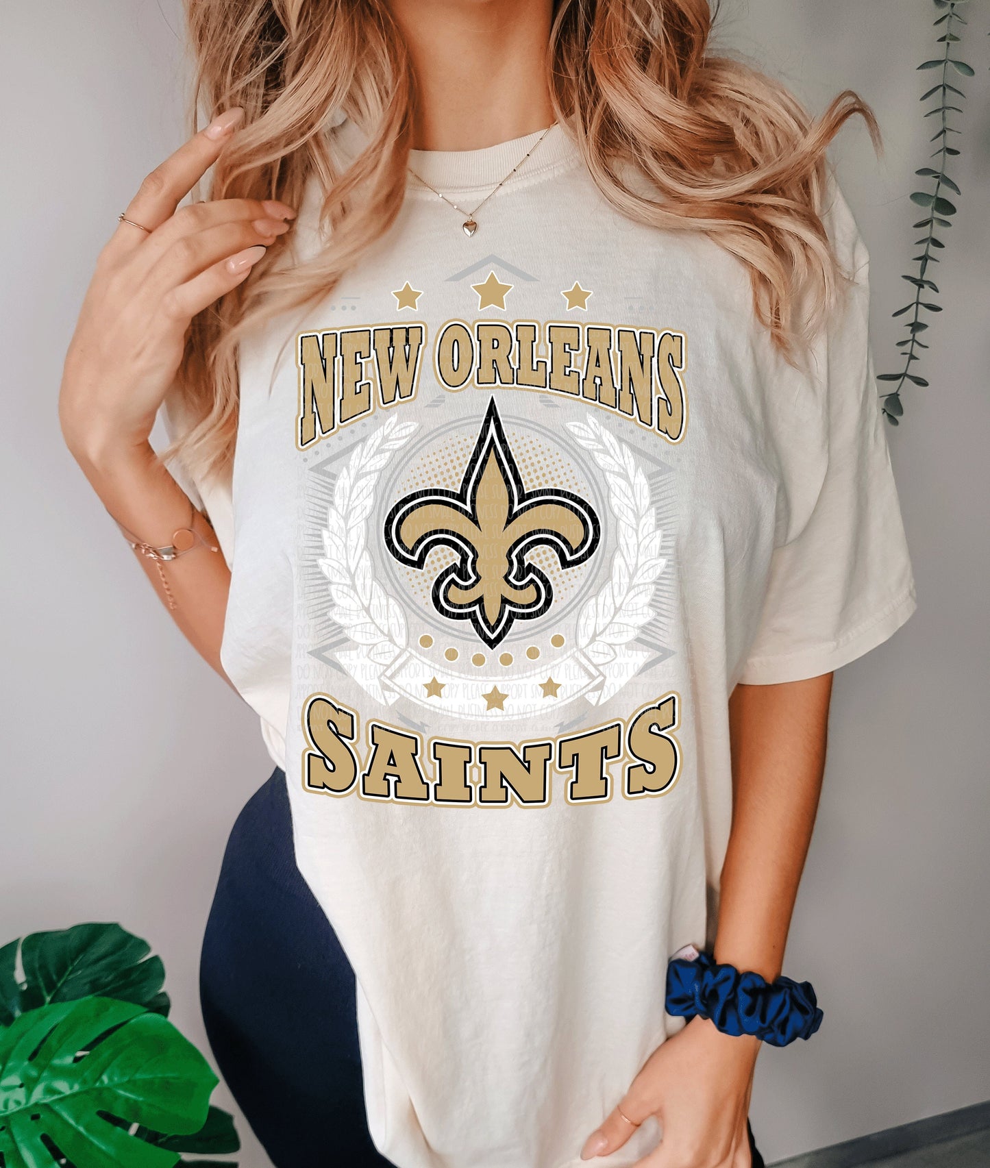 New Orleans Saints Shirt, Saints fan tshirt, comfort colors saints shirt, unisex NFL shirt